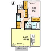 城南レジデンスの間取り画像