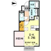 タスカータソルテ松島 B棟の間取り画像