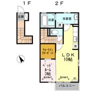 カレンデュラⅡの間取り画像