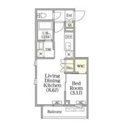 ユーレジデンス目黒東山の間取り画像