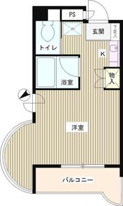 エステージ西調布の間取り画像