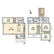 桜丘戸建の間取り画像