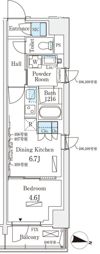 ロイヤルパークス赤羽サウスの間取り画像