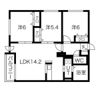 ZABO BLANC 12(ザボブラン)の間取り画像