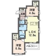 ラクー川口並木の間取り画像
