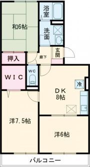 レーベンス・アルトの間取り画像