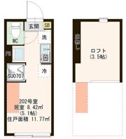Savoir-faire 大島の間取り画像