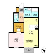 プレジールの間取り画像