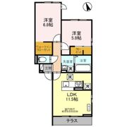 セジュールの間取り画像