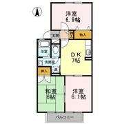 ヴィラ エテルノの間取り画像