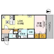 vogue京都桂の間取り画像