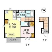 カーサ コモドⅣの間取り画像