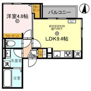 D-Luce黒田-EAST(ディールーチェ)の間取り画像