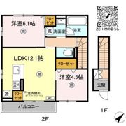 エルセージュ B棟の間取り画像