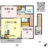 エルセージュ B棟の間取り画像