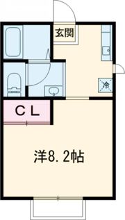 メゾンヒルサイドの間取り画像