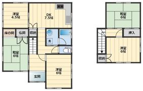 下渕戸建の間取り画像
