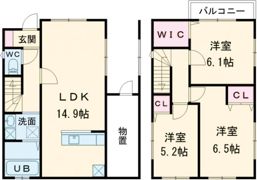 グランソフィア古河西町の間取り画像