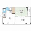 芥川マンションの間取り画像