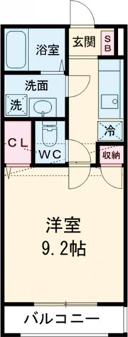 ノォア・フロッドの間取り画像