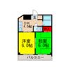 三熊ハイツ渚7号の間取り画像