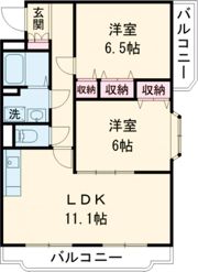クレストの間取り画像