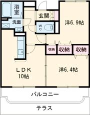 クレストの間取り画像