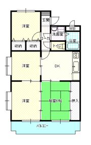 ユーミーSAKAEの間取り画像