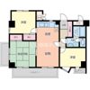 栗林青葉台マンションの間取り画像