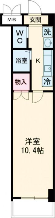 アートプラザミーの間取り画像