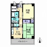 津山マンションの間取り画像