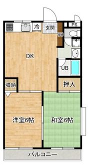 煉瓦館Avenirの間取り画像