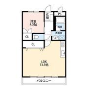 ル・シエール鏡島の間取り画像