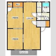 ジュネス35 B棟の間取り画像