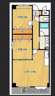 アルカディア新宮の間取り画像