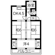 TS北一色の間取り画像
