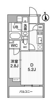 ALTERNA東池袋の間取り画像