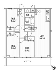 LIMERESIDENCE HIKIFUNEの間取り画像