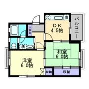 柳ハイツの間取り画像