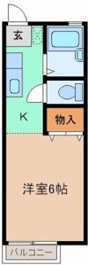 リヴィエール・カナヤAの間取り画像