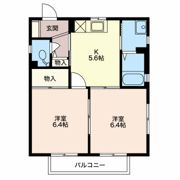 ウエストサイドの間取り画像