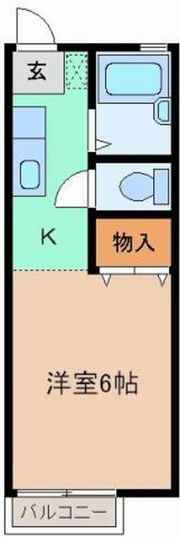 リヴィエール・カナヤAの間取り画像