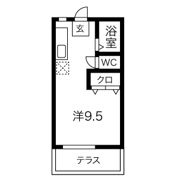 悠々荘の間取り画像
