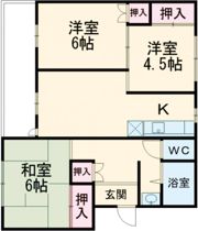 ヴィラナリー牟礼の間取り画像