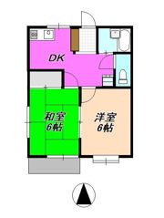 サンハイムⅠの間取り画像