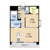クイーンズ藤崎表参道の間取り画像