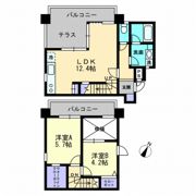 キュービックパレスの間取り画像