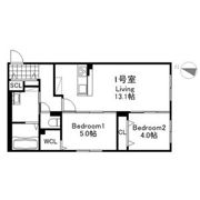 Saliente Yamahana(サリエンテ)の間取り画像