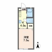 フレグランス中筋の間取り画像