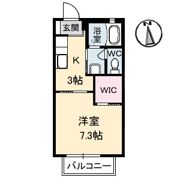グリーンビュー A棟の間取り画像